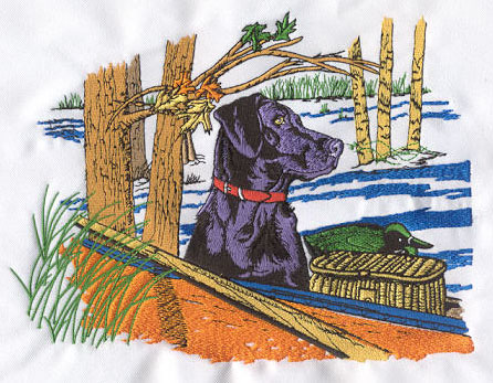 embroidery digitizing dog images